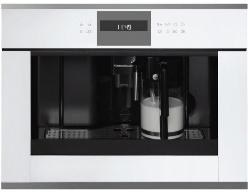 Встраиваемая кофемашина Kuppersbusch CKV 6550.0 W3 Silver Chrome