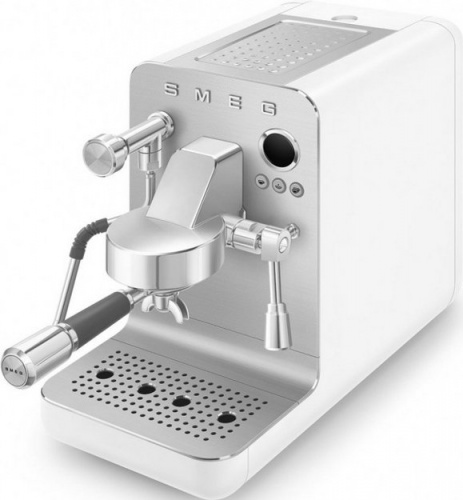 Кофемашина-эспрессо Smeg EMC02WHMEU Кофемашина-эспрессо Smeg EMC02WHMEU